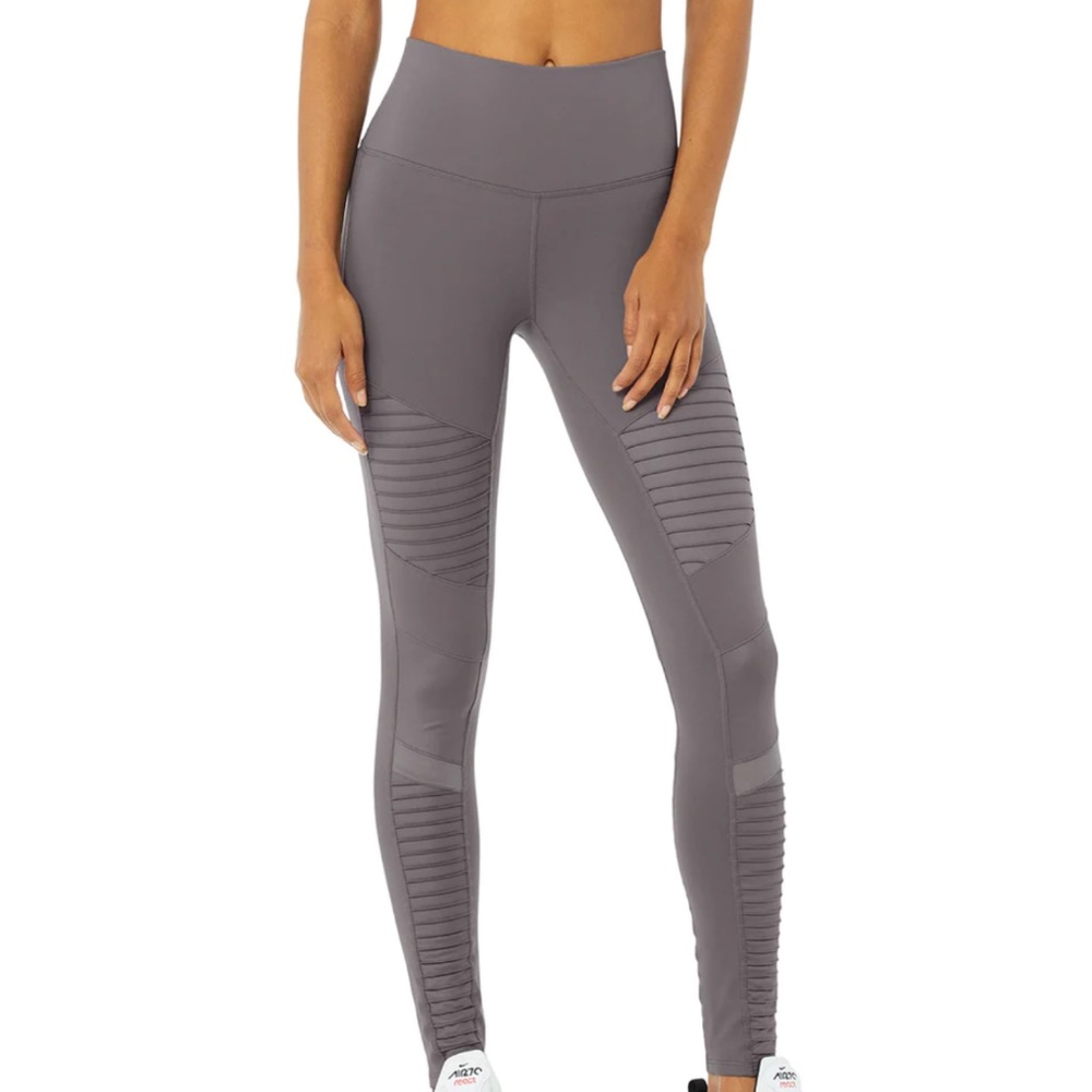 Alo High Waist Moto Leggings Size XS